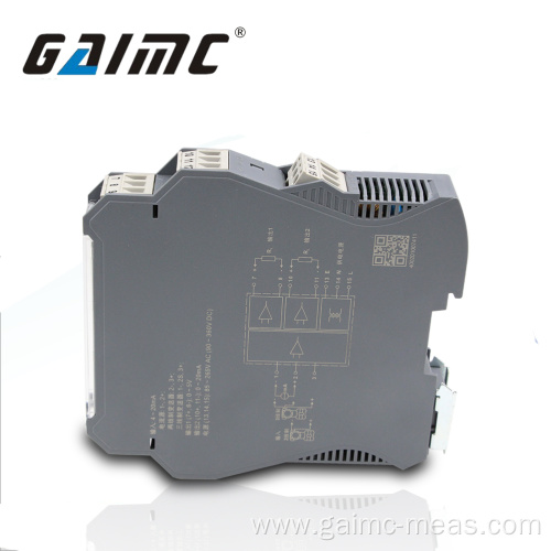 DIN Rail Mounting 0-10mA 0-10V Output Signal Isolator